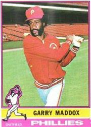 1976 Topps Baseball Cards      038      Garry Maddox